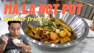MALATANG BUT DRY? Ma La Xiang Guo (Spicy Stir Fry Hot Pot) is a MUST TRY! | 麻辣香锅 sydney food vlog