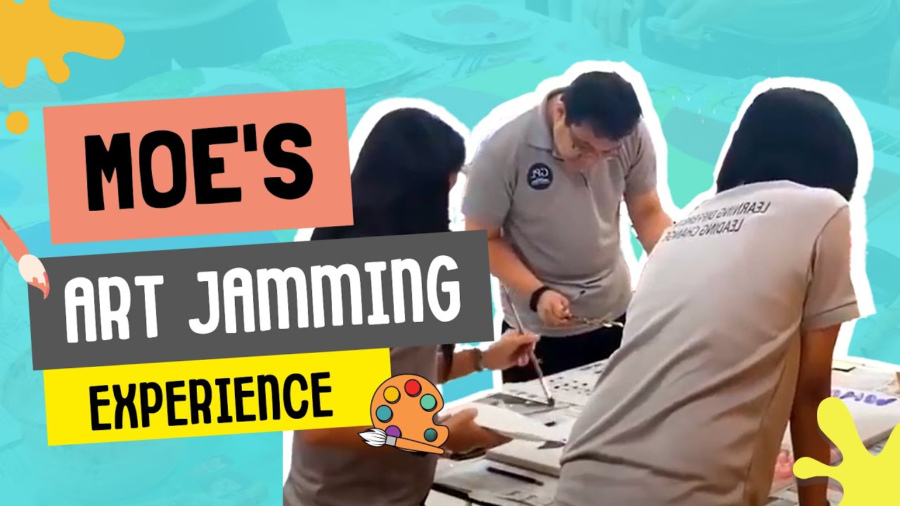 Art Jamming Singapore - MOE's Team-Building Experience | FunEmpire Stories
