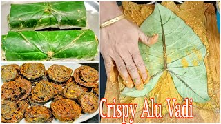 Crispy Alu Vadi | Patra Recipe | Healthy Snack Recipe