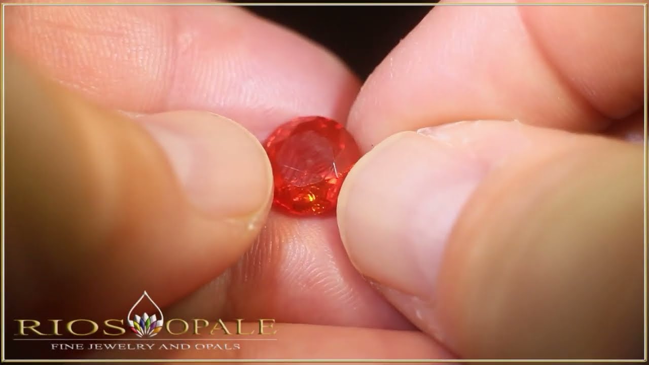 Mexikanischer Feueropal - facettiert - 1,97ct