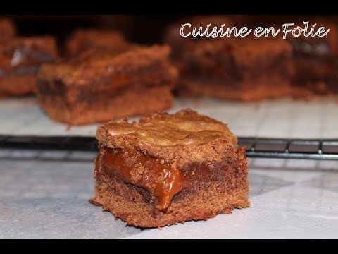 Vidéo: Cuisiner Un Brownie Chic Au Caramel Salé