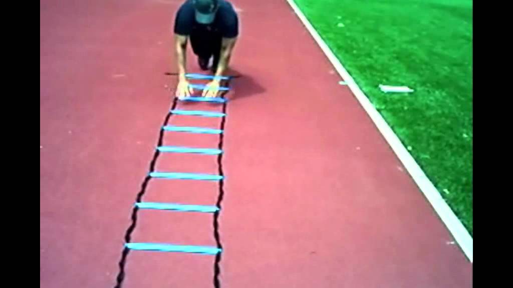 ladder work plyometric push up YouTube