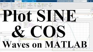 1. HOW TO PLOT/GENERATE SINE & COS waves ON  Matlab.