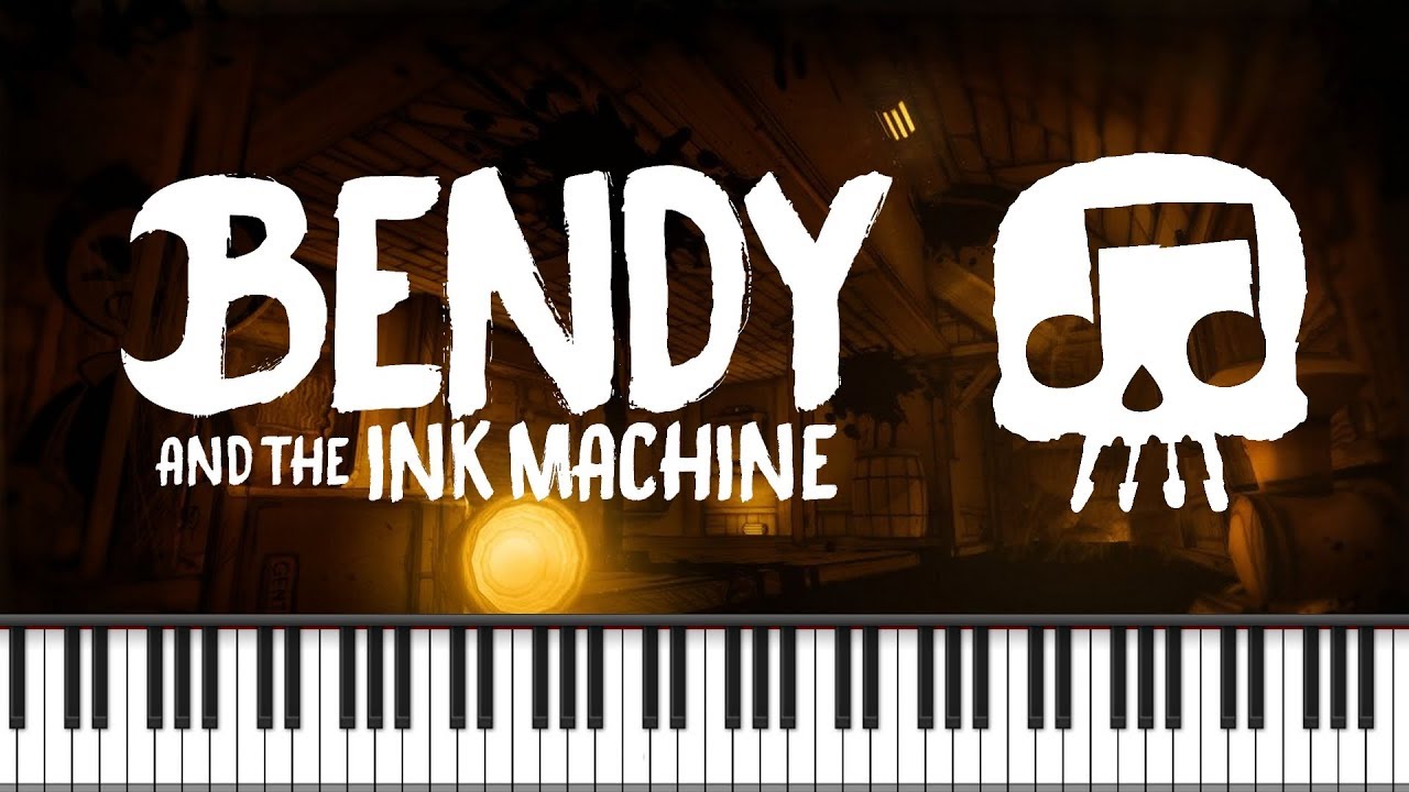 Synthesia [Piano Tutorial] Bendy and the ink machine - JT Music (Piano Cover by Amosdoll)