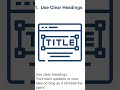 How to structure blog for google ai overview #blogwriting #blogsvlogs  #youtubeshorts