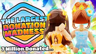 Millions Donated In Largest Donation Madness In Pls Donate Ft Enivya, Akrow, Killatwoface & More