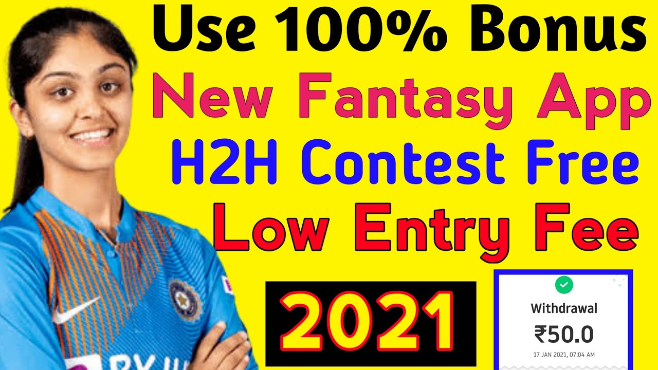 New Fantasy App 2021|Use 100% Bonus|Best Fantasy App 2021|Insant Paytm withdraw Fantasy 2021|