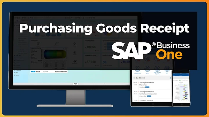 Create Purchasing Goods Receipts | Examples and How-To | SAP Business One