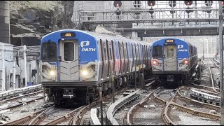 Details Railfanning PATH / NJ Transit (2024/03/20) + Bonus Amtrak Siemens ACS-64 Update