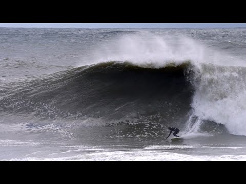 Historic BIGGEST Surf EVER in New Jersey (Winter Storm Izzy)