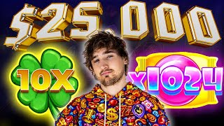 New BIGGEST WIN EVER on Tramp Day! BONUS HUNT with Andy Milonakis. [Mitch Jones Highlights]