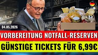 VORBEREITUNG NOTFALL-RESERVEN, GÜNSTIGE TICKETS FÜR 6,99€