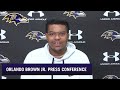 Orlando Brown Jr. Excited For Team Practice | Baltimore Ravens