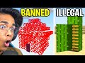 Illegal Minecraft Houses! (MUST TRY)