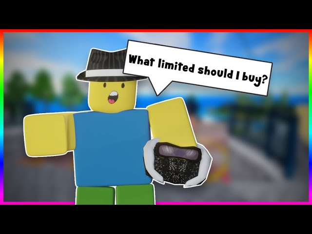 Best Limiteds To Buy When Starting Roblox Trading Youtube - are limiteds the only things you can trade on roblox