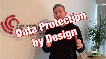 A guide to Data Protection by Design!!