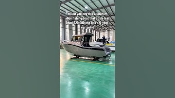 Would you buy this aluminum alloy fishing boat?#fishingboat #fishing #boats #boatlife #boat
