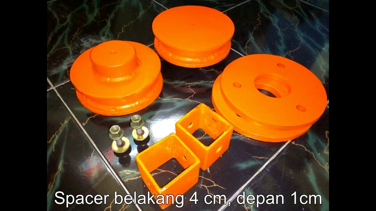 Review hasil pasang Spacer ganjal suspensi belakang kijang 