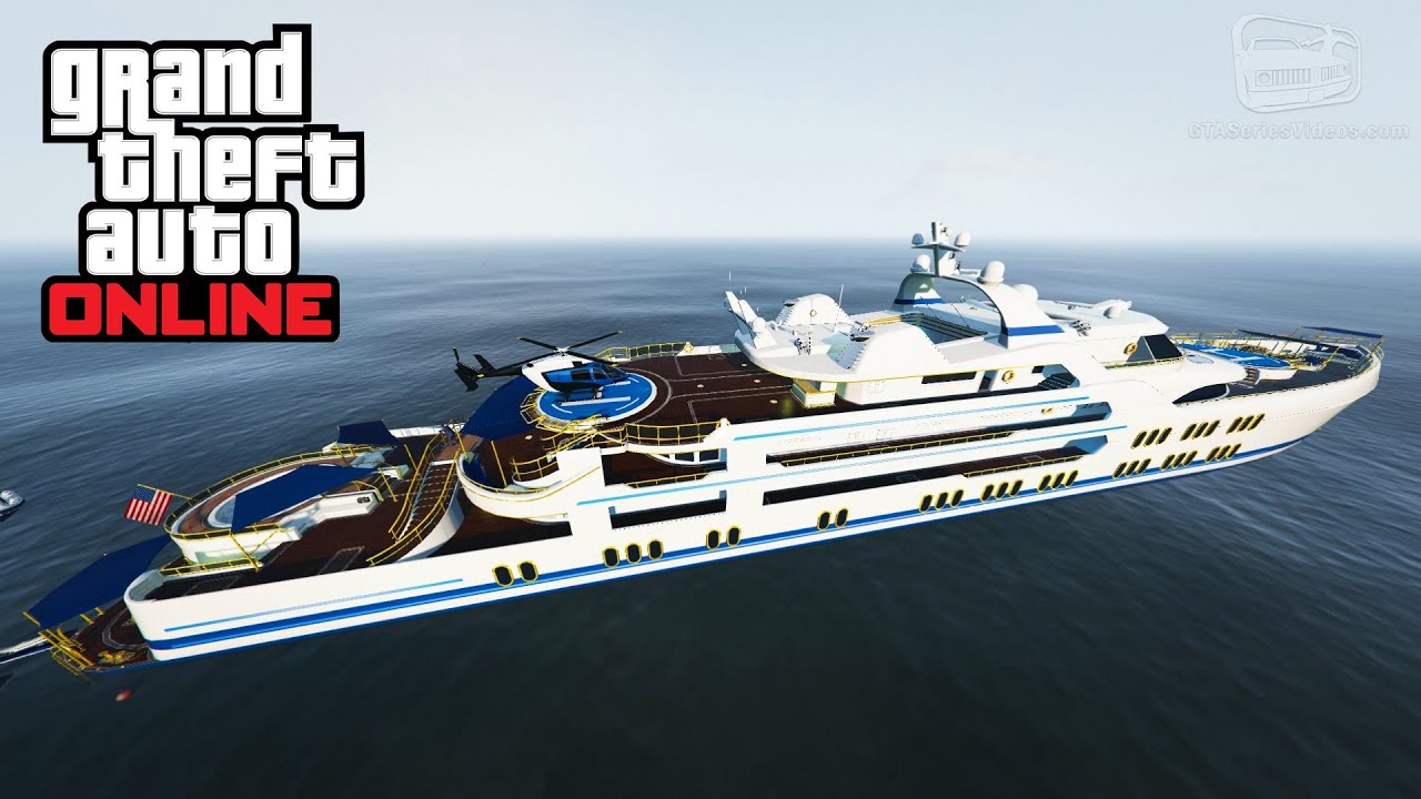 GTA Online - Yacht Gameplay and Tour [Executives and Other