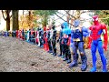 100 SUPERHEROES! Spider-Man, Hulk, Marvel Avengers, DC Justice League, TMNT, Star Wars Power Rangers