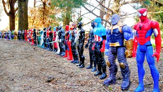 100 SUPERHEROES! Spider-Man, Hulk, Marvel Avengers, DC Justice League, TMNT, Star Wars Power Rangers