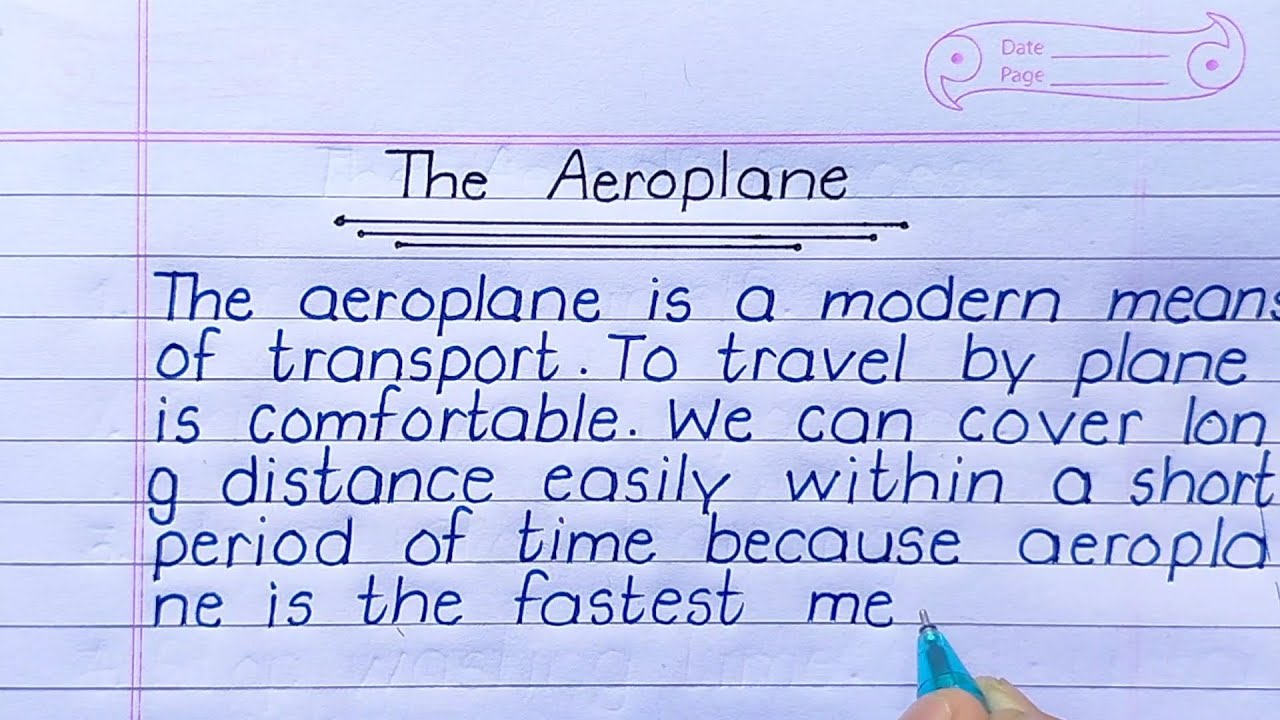 a journey by aeroplane essay