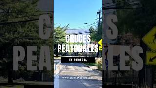 Cruces peatonales en Rotondas