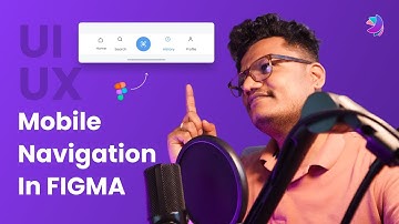 Mobile Navigation Design In Figma | Navigation Design | Auto Layout