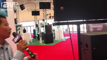 InfoComm 2018: ZSound Shows Off Its Line Array Speakers