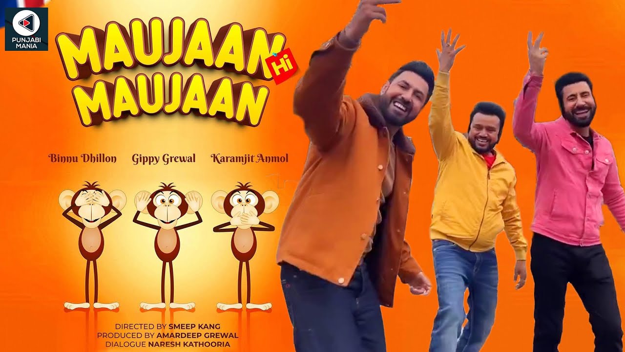 Maujaan Hi Maujaan | Gippy Grewal, Binnu DHillon | Official Trailer, Release Date | Punjabi Mania
