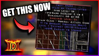 How To Get a Teleport Staff in Diablo 2