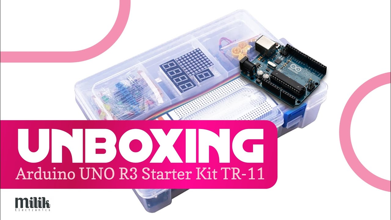 Unboxing Arduino UNO R3 Starter Kit TR-11 - YouTube