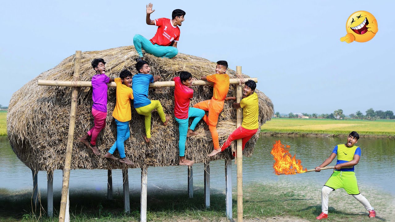 Top New Comedy Video Amazing Funny Video 😂 Try To Not Laugh Episode 46 by Maha Funny Factory