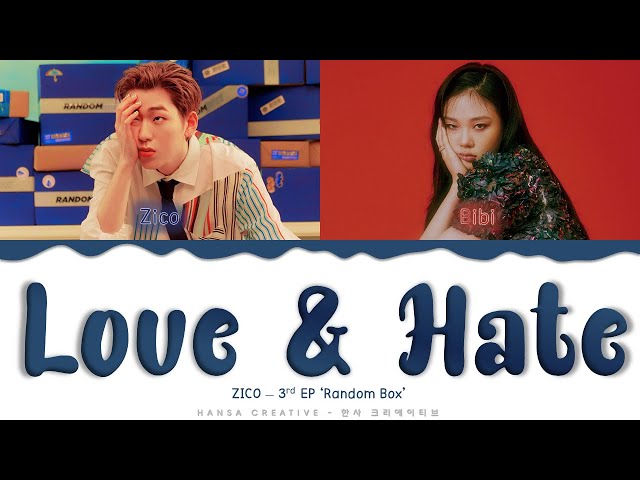 Love Hate 웬수 Zico Bibi 歌詞 翻訳 日本語で