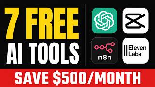 7 Free AI Tools That Replace $500Month Software