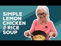 Love & Best Dishes: Super Simple Lemon Chicken and Rice Soup Recipe | Easy Chicken Dinner Ideas