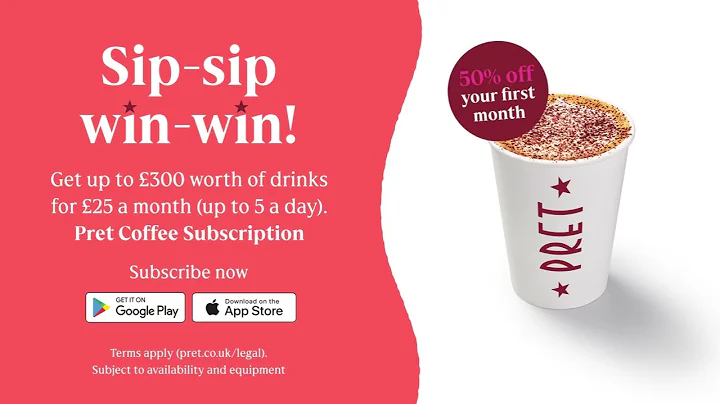 The Pret Coffee Subscription