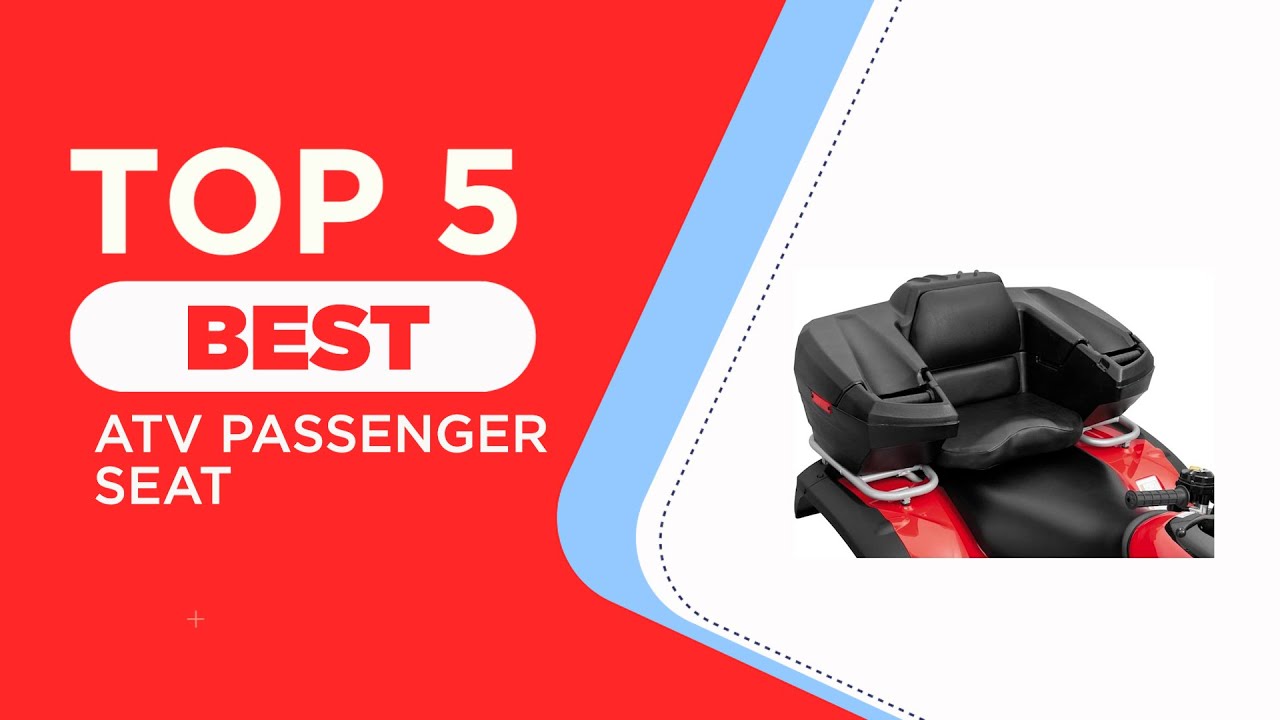 Best ATV Passenger Seat Reviews for 2024 [ Top 5 Options for you ] YouTube