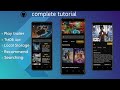 Movie app flutter   flutter movie app using tmdb api   flutter complete project  movie app tutorial