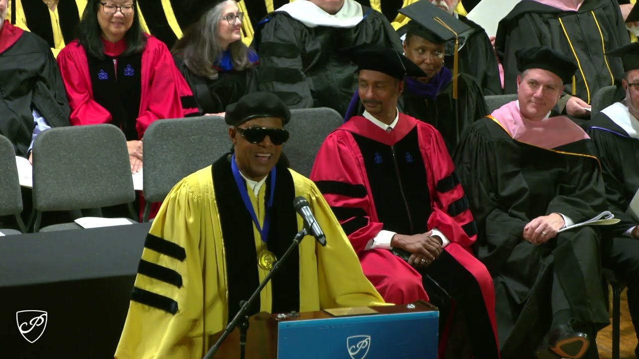 Stevie Wonder: Peabody Graduation 2024