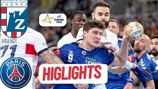 HC Zagreb vs Paris Saint Germain Handball Highlights EHF Champions league 2024