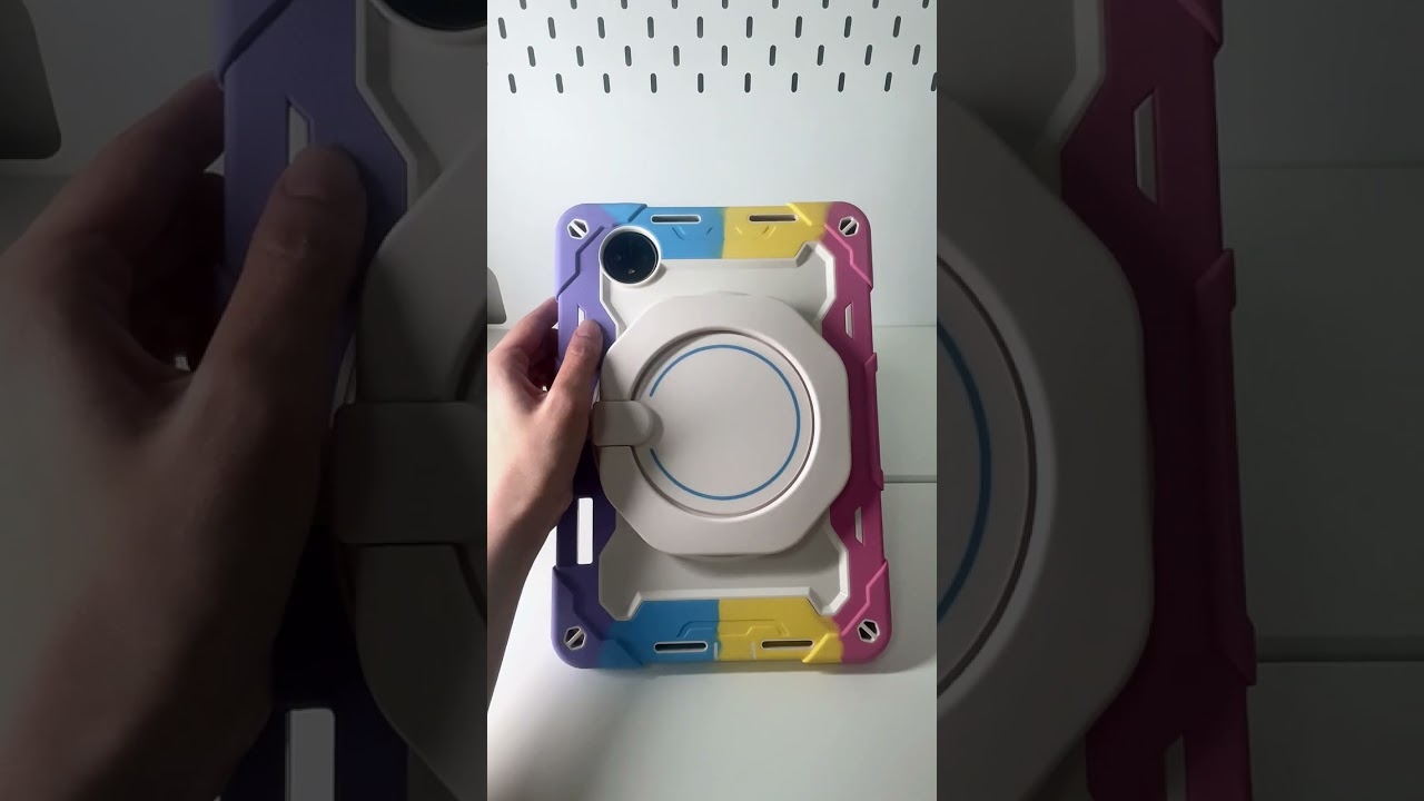 Ruggedized Tablet Case with Built-in Screen Protector