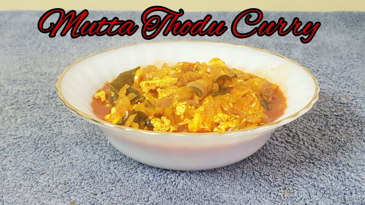 Mutta Thodu Curry/Kerala Style Egg Curry/Allus Natural Life......