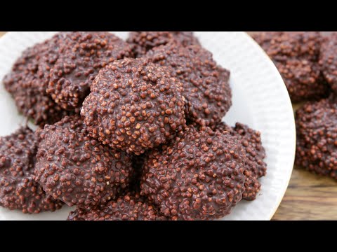Chocolate Quinoa Cookies Recipe | Healthy Quinoa Crisps