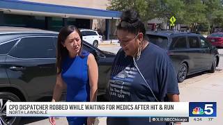 Chicago police dispatcher robbed after hit-and-run crash