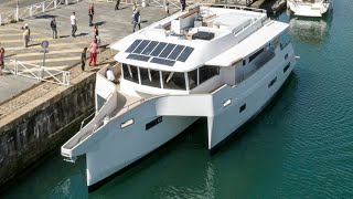Inside The LEEN 72 Trimaran Trawler Hybrid Yacht by Aquatical 14,420 views 1 year ago 8 minutes, 30 seconds