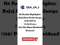 Bajaj Auto Announced ₹150/ Per Share Dividend & Profit Jump ₹2,746 Crores #bajaj @tatatrading077