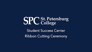 Joseph H. Lang Sr. Student Success Center — Ribbon Cutting Ceremony