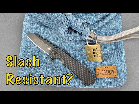 [1296] Slashing Loctote?s ?Slash Resistant? Bag
