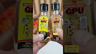 Khasiat \u0026 Cara Pakai Minyak Urut GPU Caplang